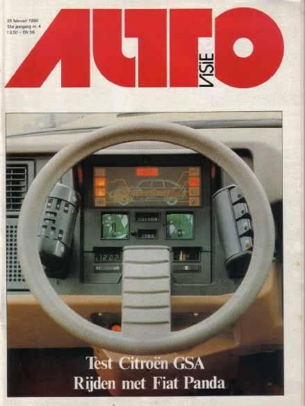 Autovisie 4 1980 : Citroen GSA Pallas - Audi Coupe Quattro, Boeken, Ophalen of Verzenden, Gelezen, Algemeen