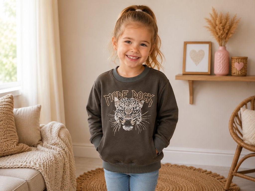 Sweater Chicaprie More Rock maat 104 NIEUW, Kinderen en Baby's, SO, Meisje, Trui of Vest, Nieuw