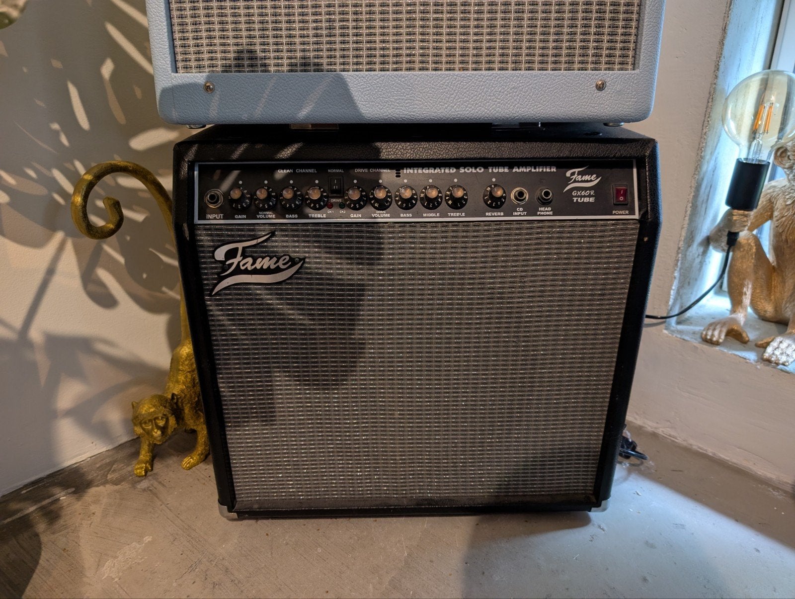 Fame GX60R tube, Ophalen, Gebruikt, Gitaar, 50 tot 100 watt