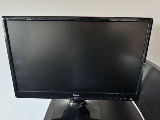 Beeldscherm IIyama ProLite E2273HDS , Ophalen, Gebruikt, Full HD, LED