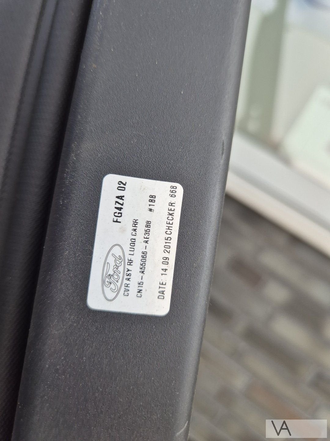 Ford Ecosport 2011 - 2018 rolhoes rollo hoedenplank zwart, Gebruikt, -, -, Ophalen of Verzenden
