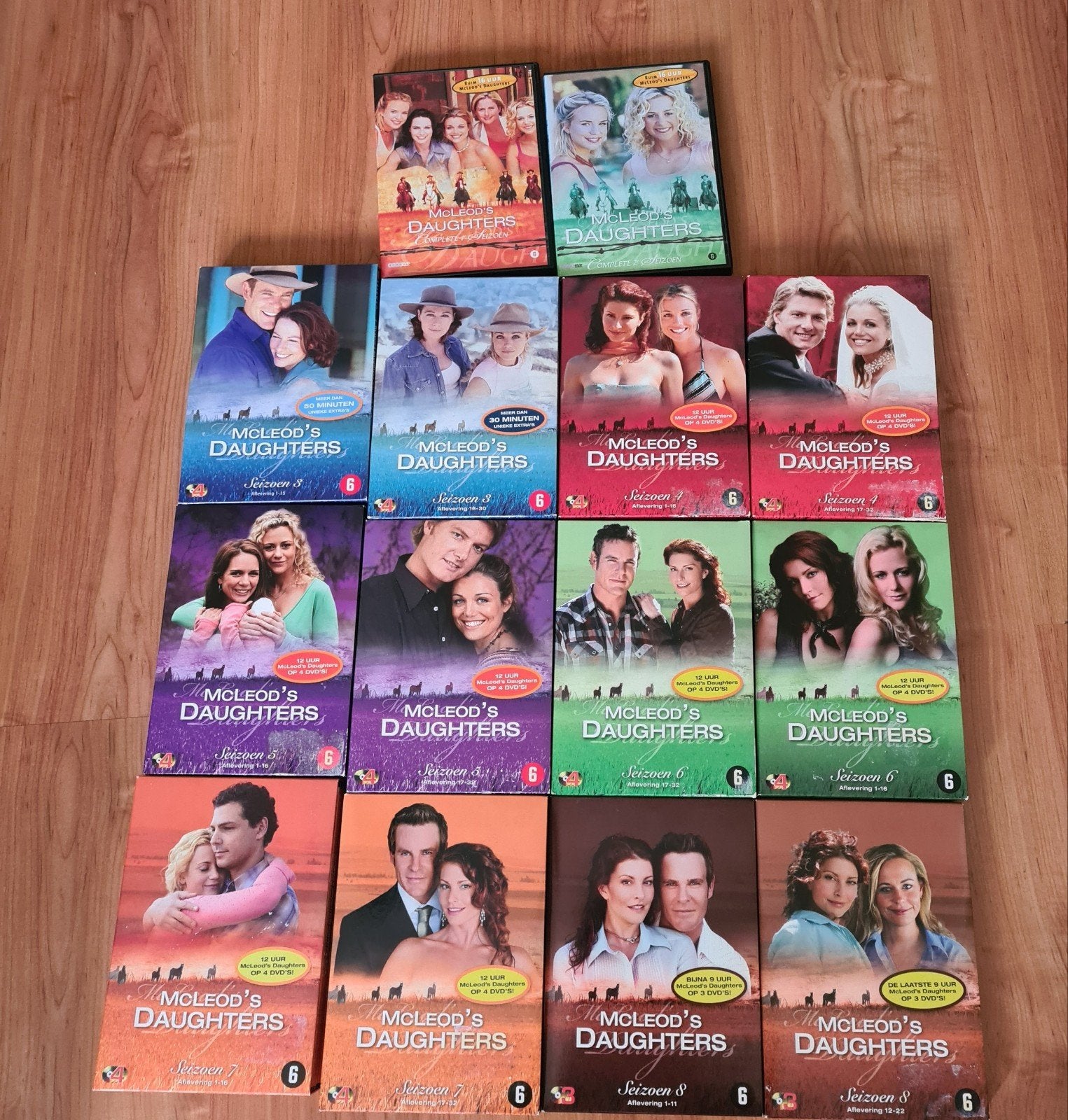 McLeod's Daughters DVD Serie Seizoen 1 t/m 8 Complete Boxset, Cd's en Dvd's, Engels, Nederlands, Drama, Ophalen of Verzenden
