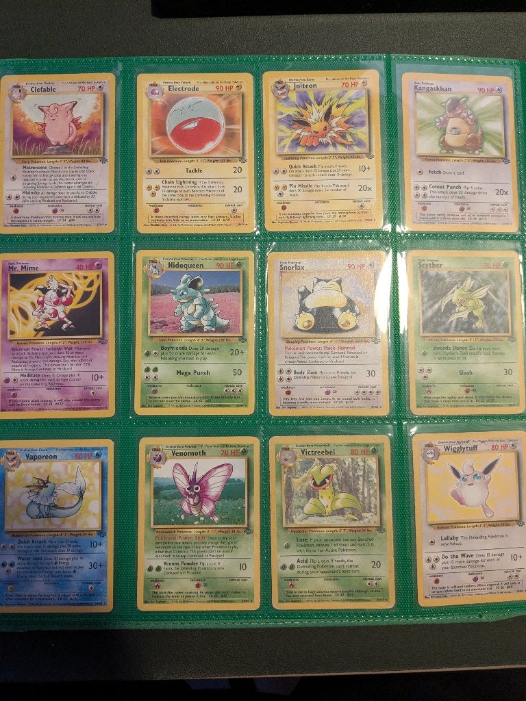 Pokemon Vintage/WOTC/Jungle voor losse verkoop, Ophalen of Verzenden, Zo goed als nieuw, Meerdere kaarten
