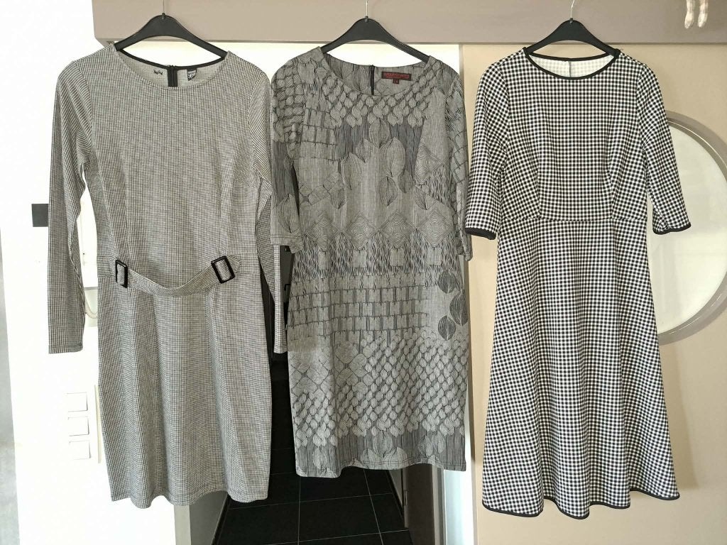 3 x toffe jurk mt 40 / L, Superstition, Mademoiselle Yéyé, Kleding | Dames, Maat 38/40 (M), Zwart, Ophalen of Verzenden, Zo goed als nieuw