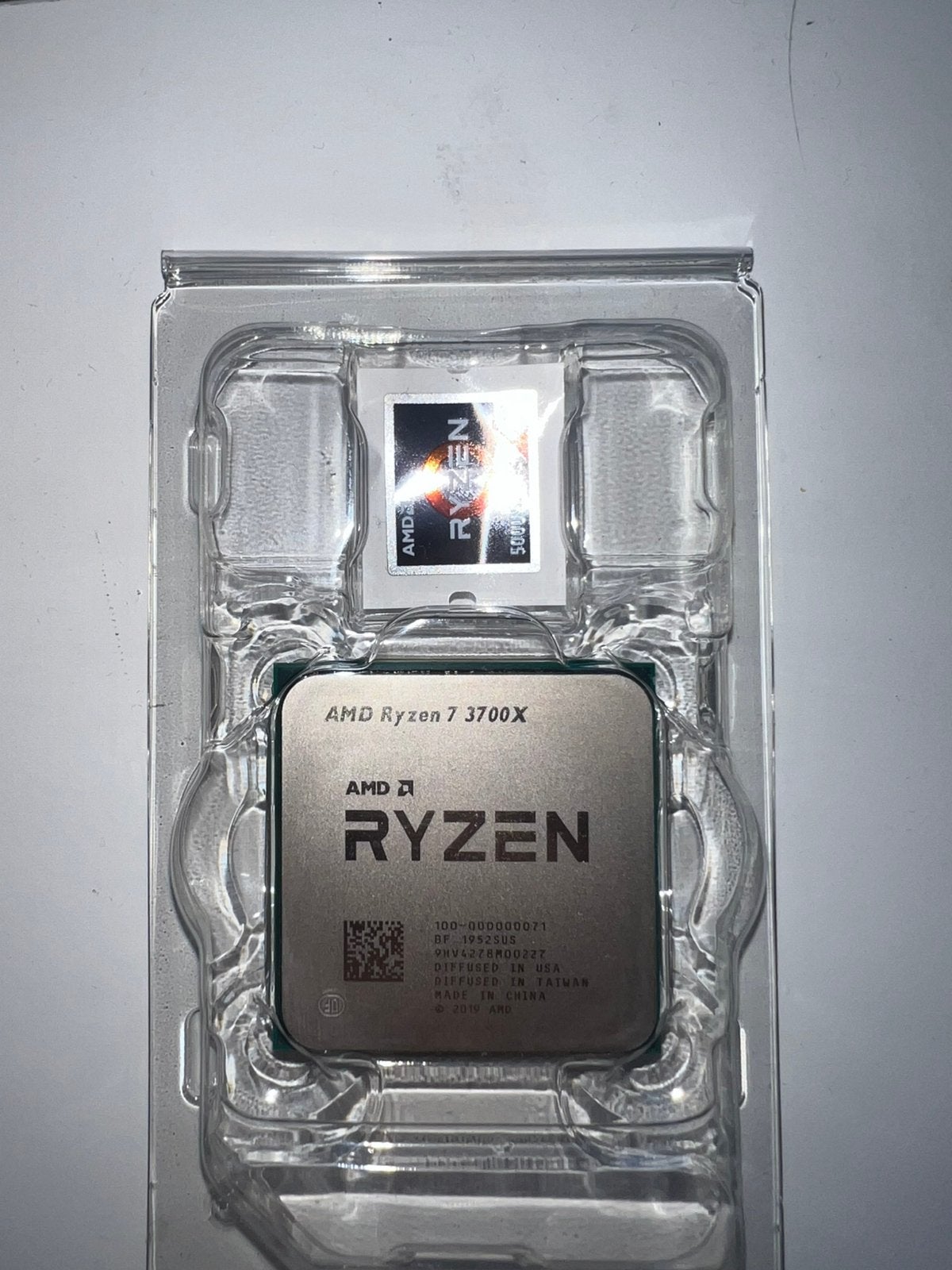 Ryzen 7 3700x CPU, Computers en Software, Processors, Gebruikt, 8-core, 3 tot 4 Ghz, Ophalen of Verzenden