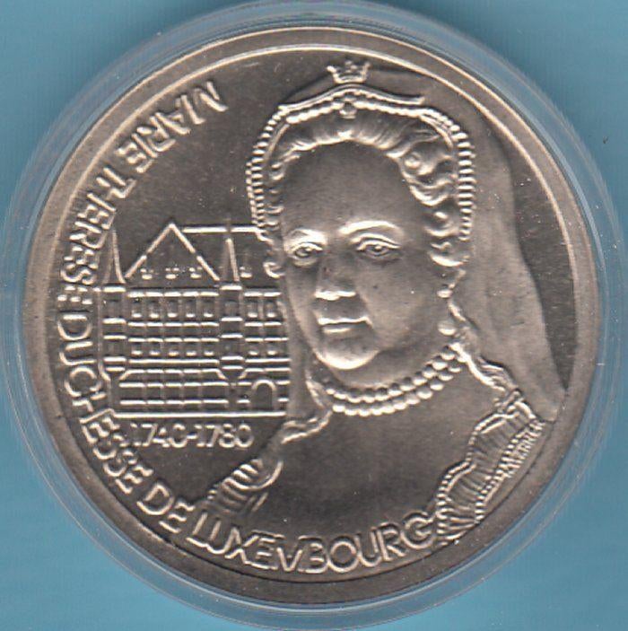 Luxemburg 5 ECU Marie Therese 1994 Proof-like in muntcapsule, Postzegels en Munten, Penningen en Medailles, Ophalen of Verzenden