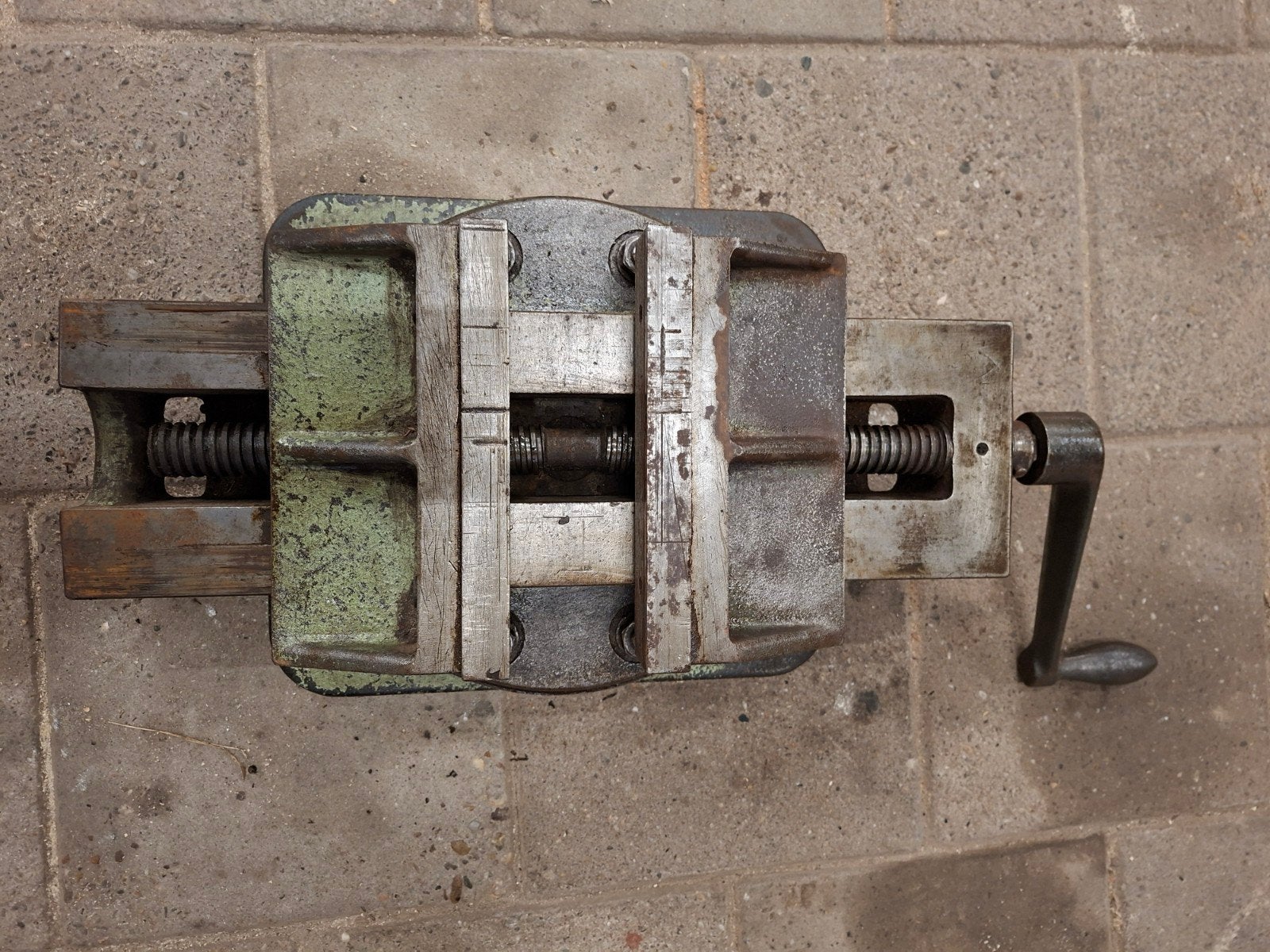 zware machineklem, Ophalen