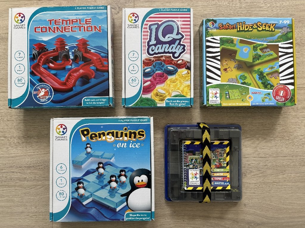 SmartGames / levelspellen, Ophalen, Gebruikt, Puzzelen