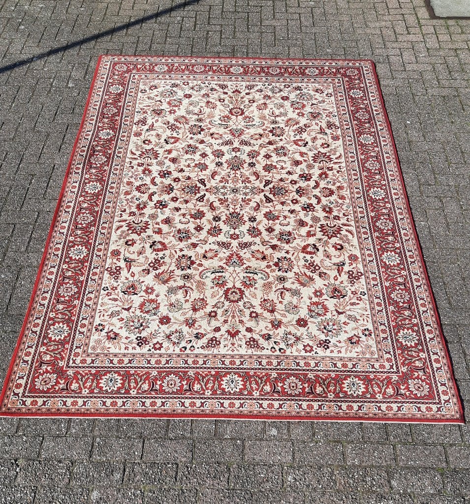 Vintage tapijt | Louis de Poortere | 100% wol, ., 200 cm of meer, Ophalen of Verzenden, 200 cm of meer