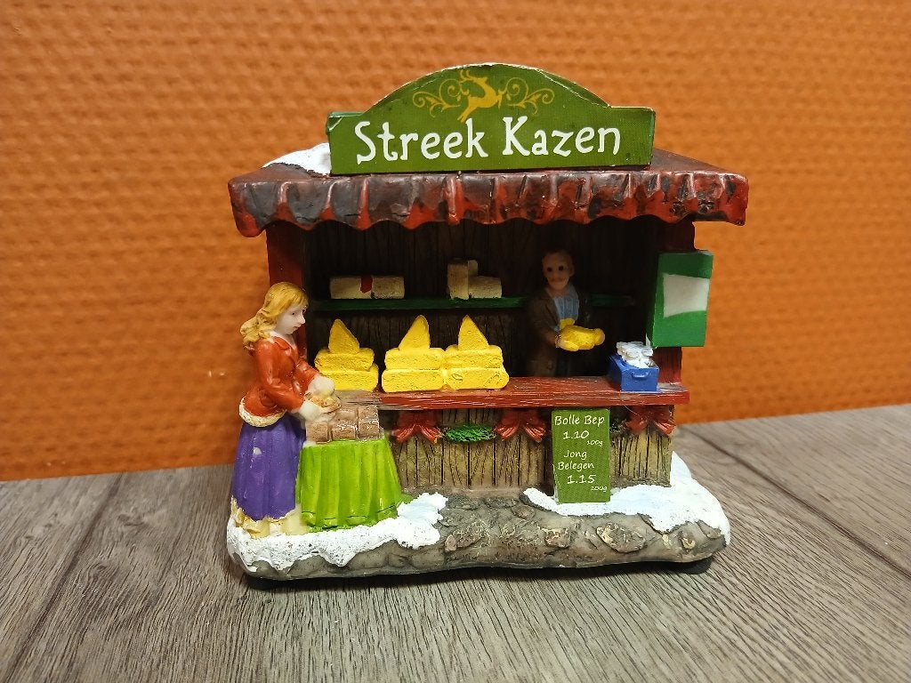 Kerstdorp Marktkraam, Ophalen of Verzenden, Nieuw