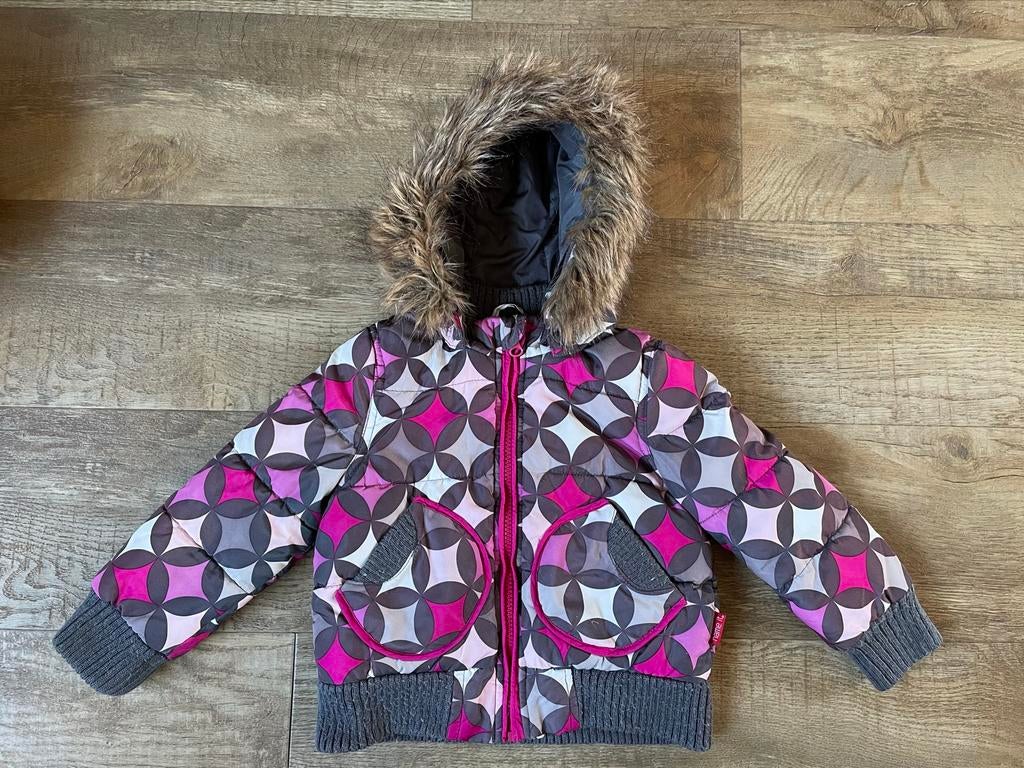 Name It winterjas maat 92 met capuchon, Ophalen of Verzenden, Gebruikt, Meisje, Jas