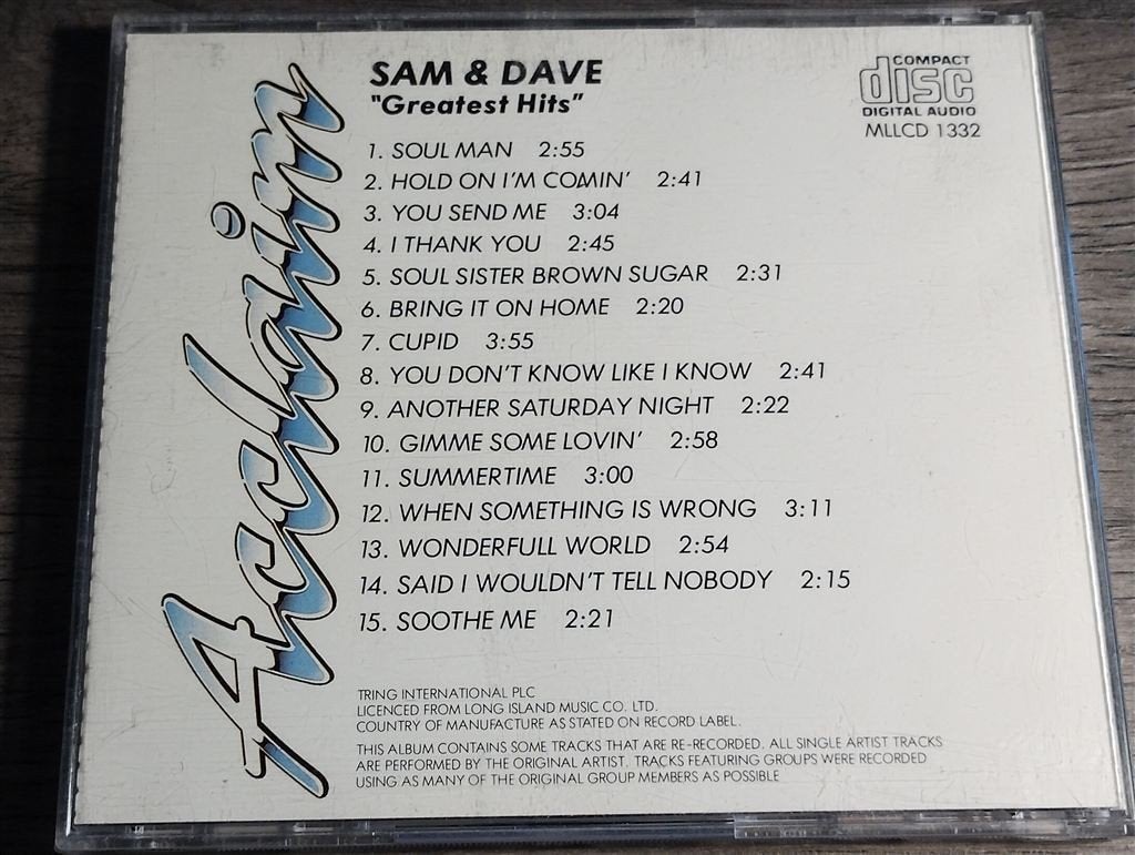 Sam & Dave - Greatest Hits [Remastered], Ophalen of Verzenden, Zo goed als nieuw, Remastered
