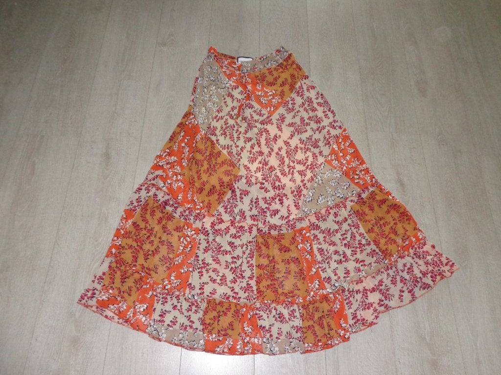 prachtige maxi rok van Gold & Silver, maat 1/S/M, Kleding | Dames, Ophalen of Verzenden, Zo goed als nieuw, Maat 38/40 (M), Onder de knie