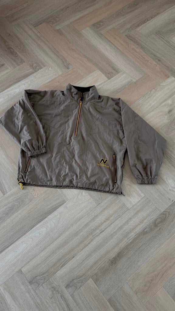 New Balance Trainingsjack - Maat L, Maat 52/54 (L), Bruin, Ophalen of Verzenden, Zo goed als nieuw