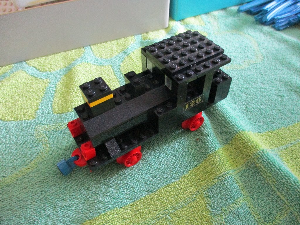 Set 126 Stoomlocomotief (Push), Ophalen of Verzenden, Gebruikt, Duplo