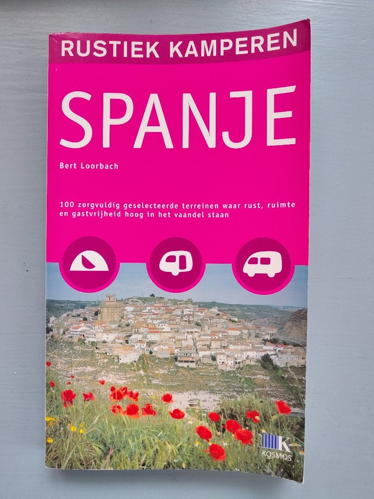 Boek Rustiek Kamperen in Spanje - Bert Loorbach, Europa, Ophalen of Verzenden, Reisgids of -boek, Gelezen