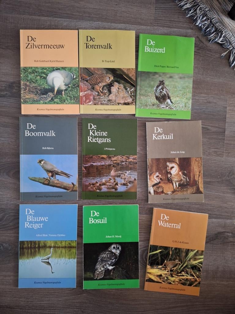 Vogelboeken serie, Ophalen, Gelezen, Vogels