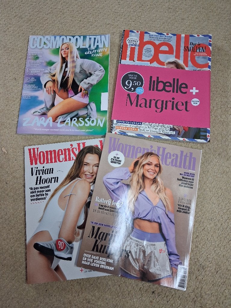 Pakketje dames tijdschriften., Ophalen of Verzenden, Zo goed als nieuw, Damesbladen