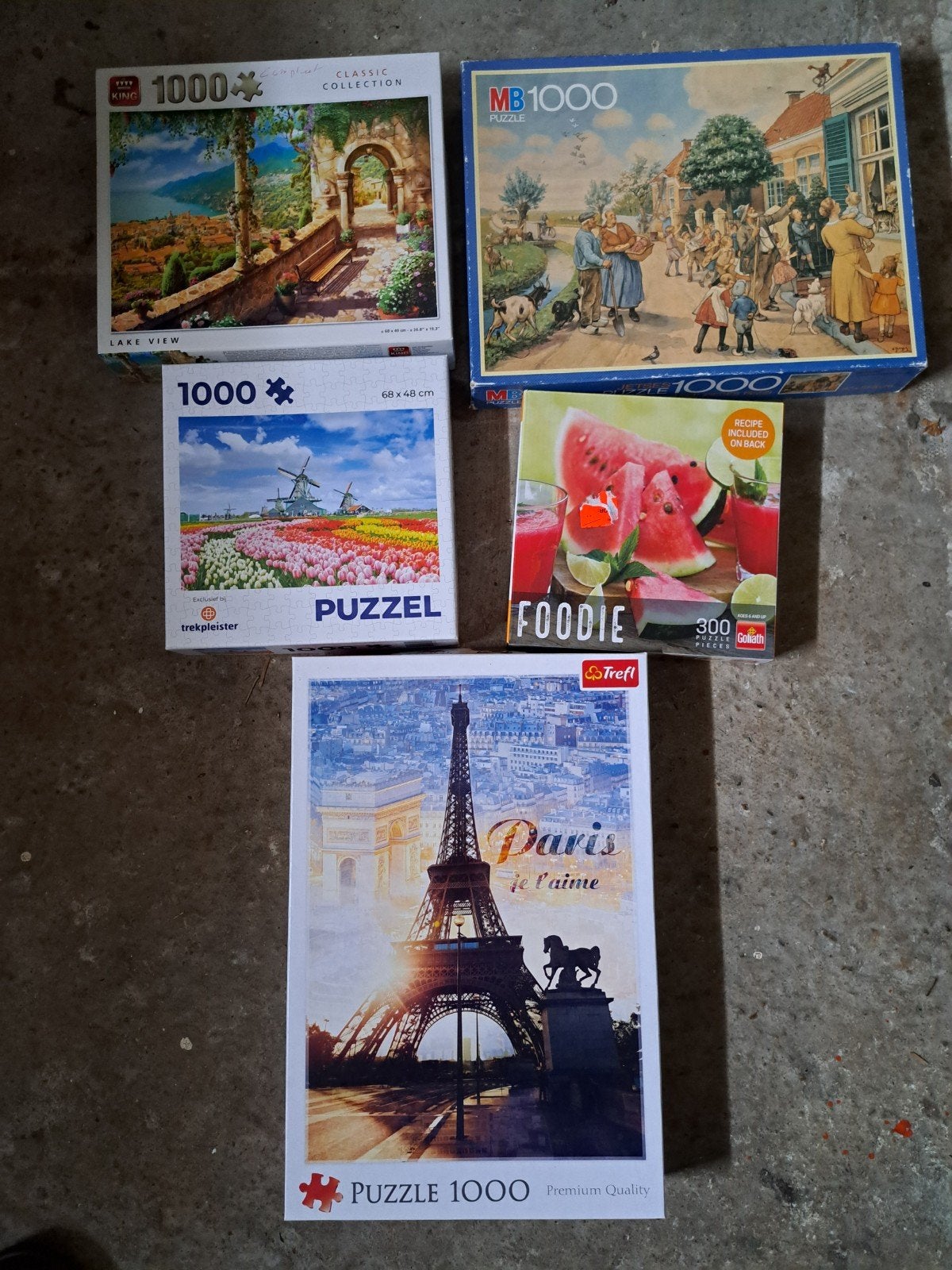 Puzzels, Ophalen, Zo goed als nieuw, Plaatje