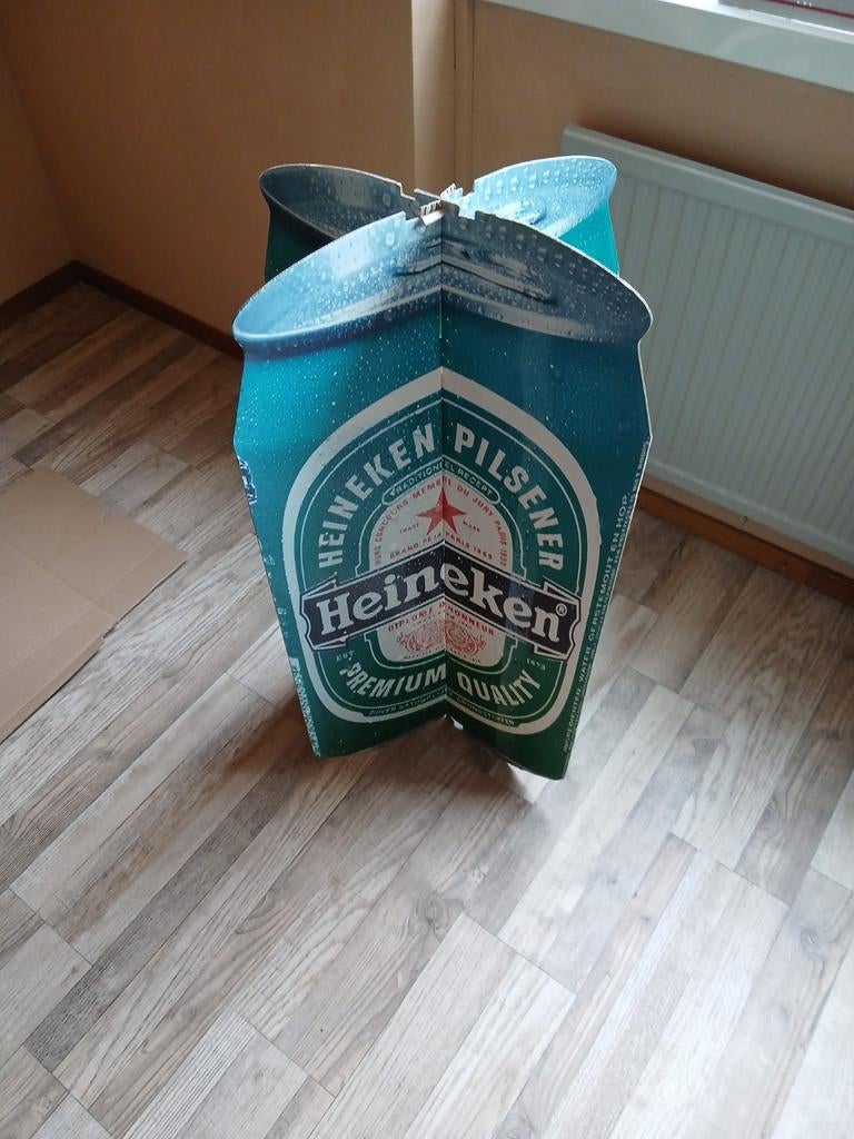 Heineken reclamebord, Verzamelen, Biermerken, Ophalen, Zo goed als nieuw, Reclamebord, Plaat of Schild, Heineken