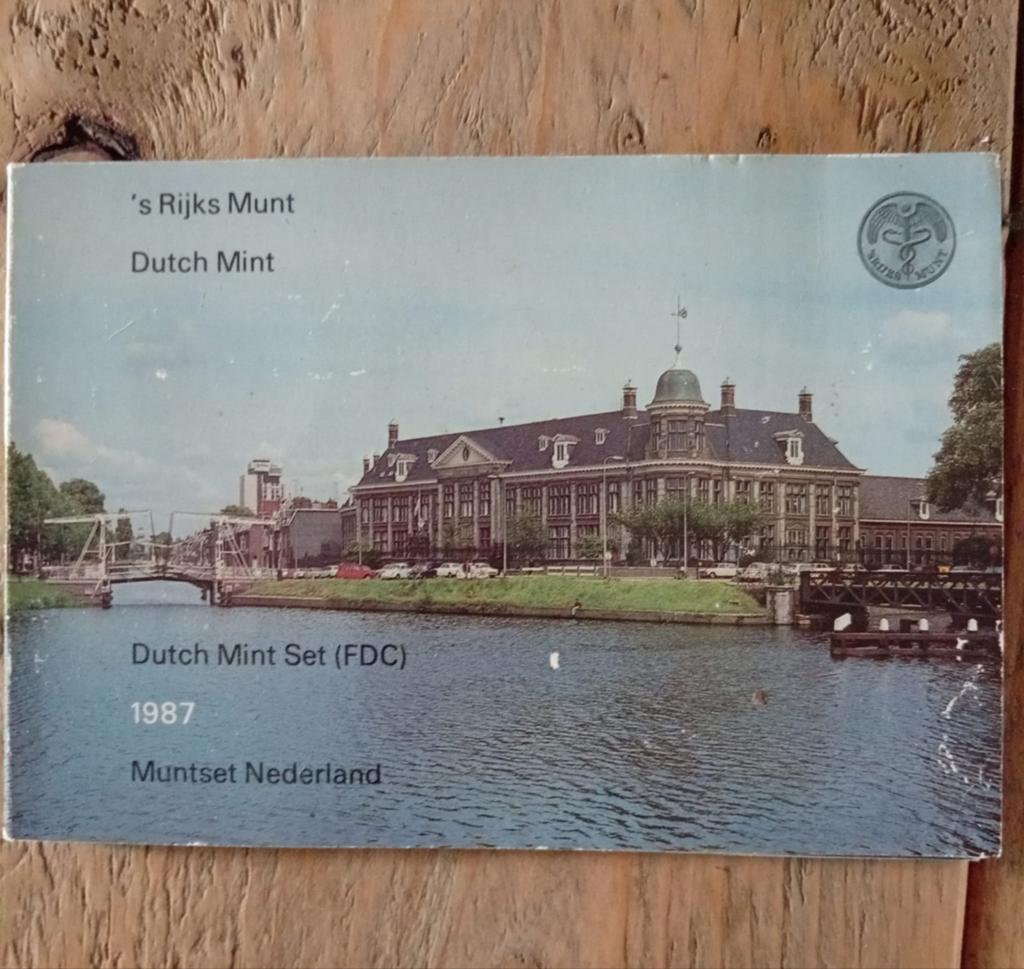 Nederlandse Muntenset 1987 - Compleet in doosje met boekje, Postzegels en Munten, Munten | Nederland, Ophalen of Verzenden