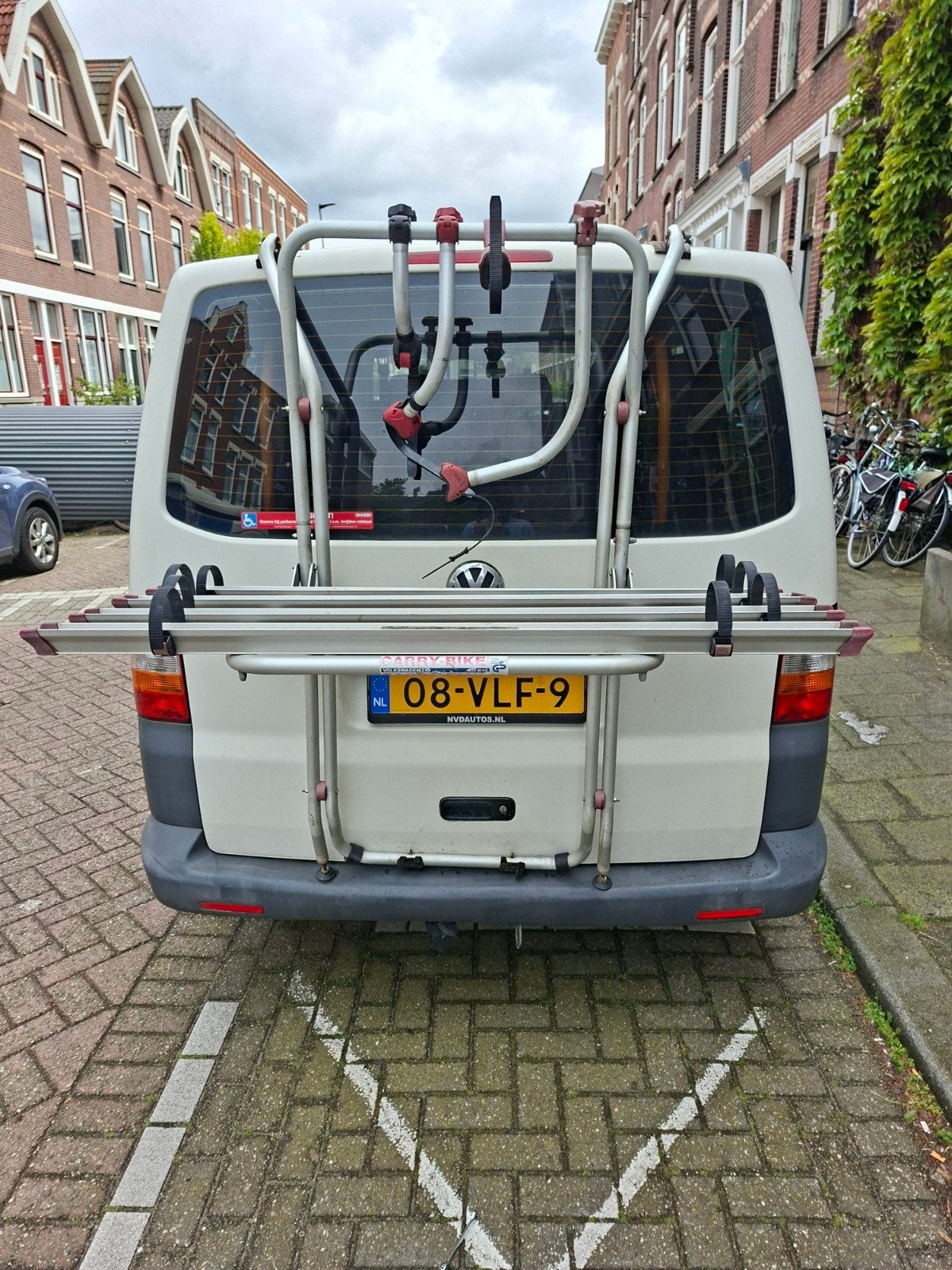 Fietsendrager, fammia. Achterklepdrager voor 4 fietsen, Ophalen, Gebruikt, Achterklepdrager