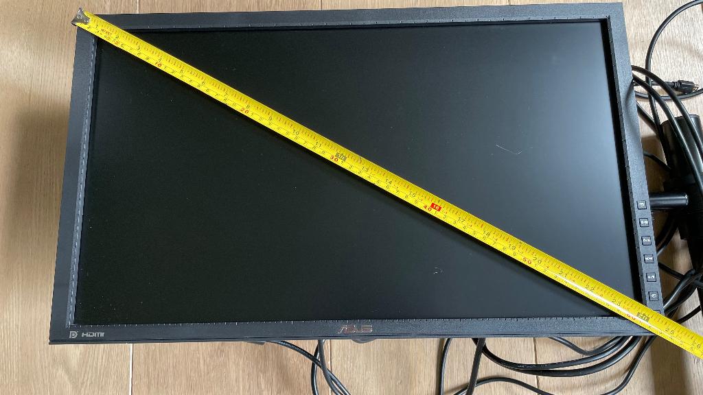 Asus Monitor incl. bureaubeugel en kabels, Computers en Software, Monitoren, Ophalen, Asus, Overige typen, 25 inch