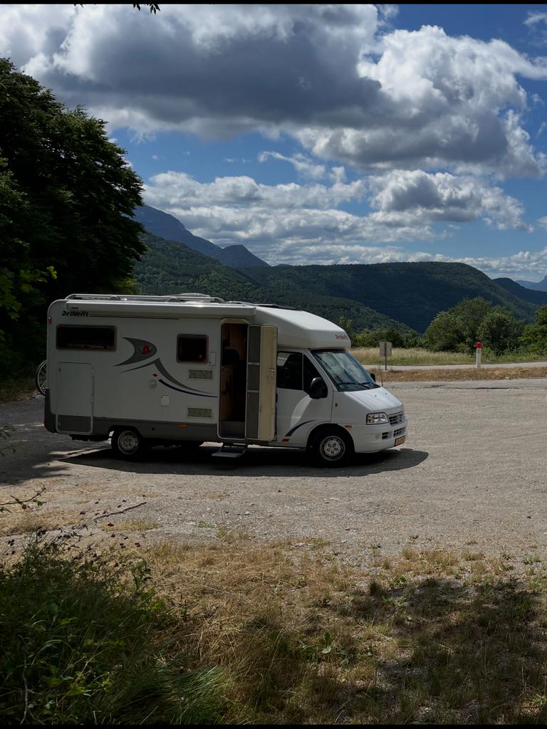 Te koop Fiat Detleffs Esperit contact de luxe 590, Caravans en Kamperen, Campers, Rookmelder, Koelkast, Ringverwarming, Fiat