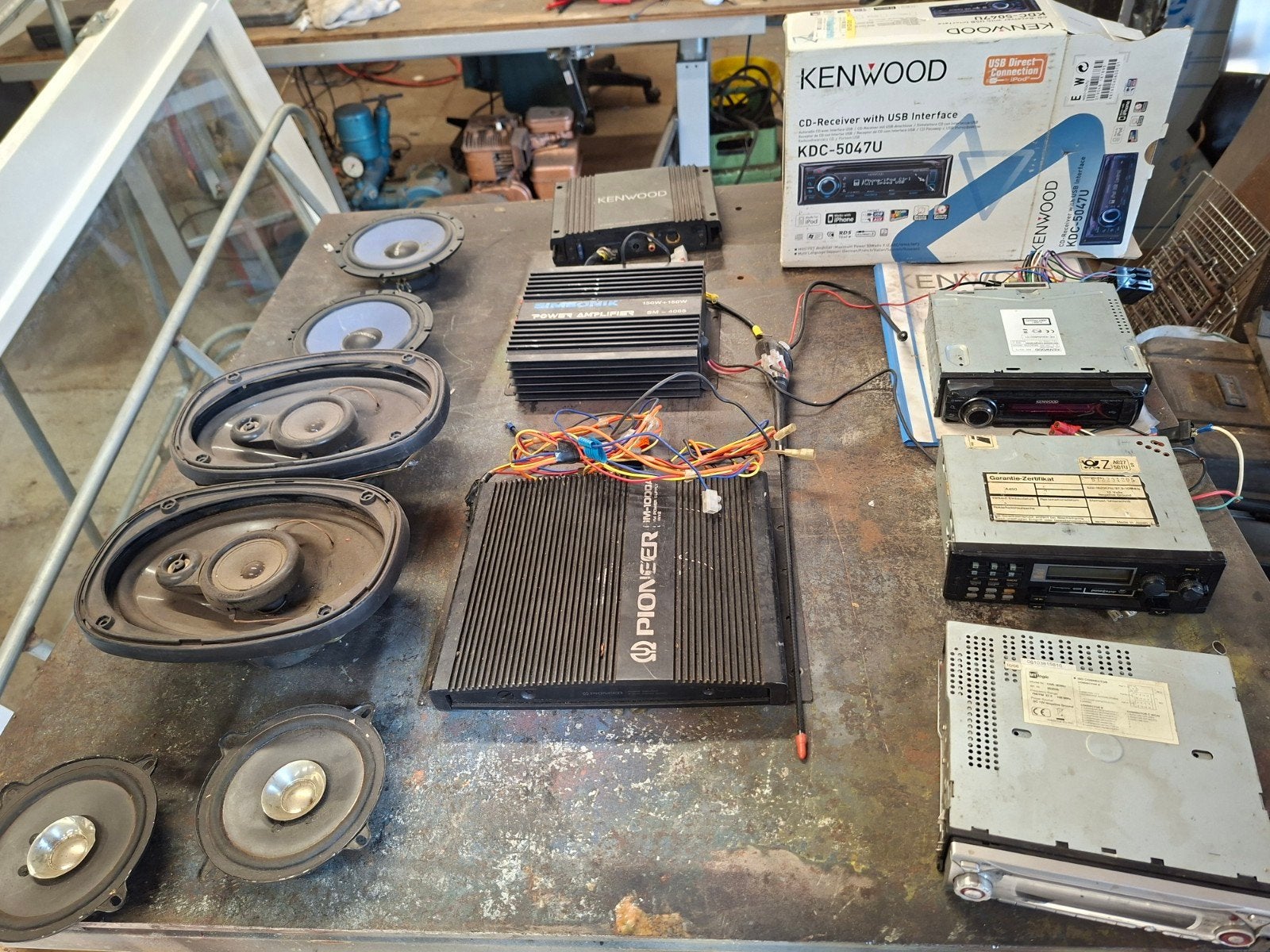 diversen auto audio, Auto diversen, Autospeakers, Ophalen