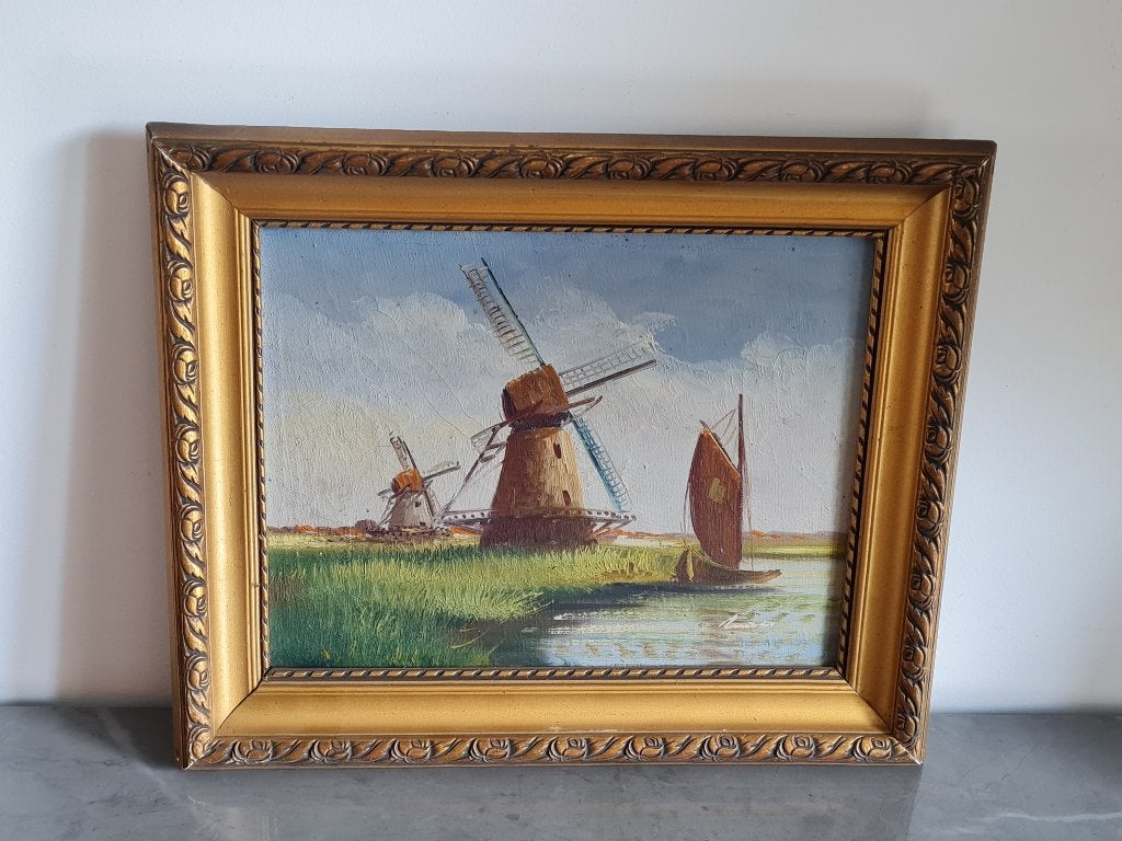 Zeer mooi schilderij op paneel, Ophalen of Verzenden