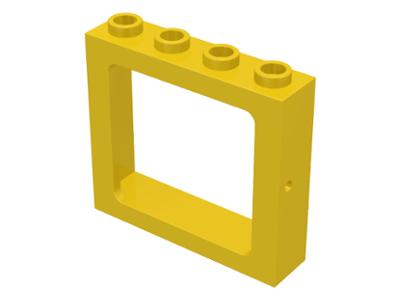 Lego Yellow Window 1 x 4 x 3 Train - Hollow Studs, Kinderen en Baby's, Speelgoed | Duplo en Lego, Ophalen of Verzenden, Gebruikt