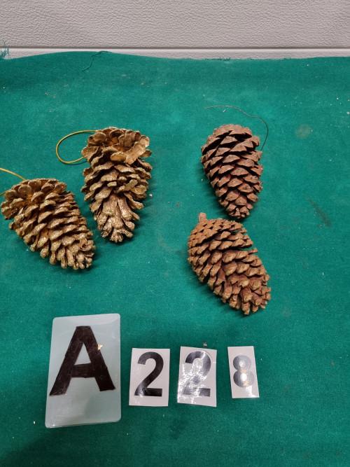-	Dennenappels groot 4stuks,, Ophalen of Verzenden, 'T Olde Gre-j, Info@toldegrej.nl, Endepoelstraat 20f Didam