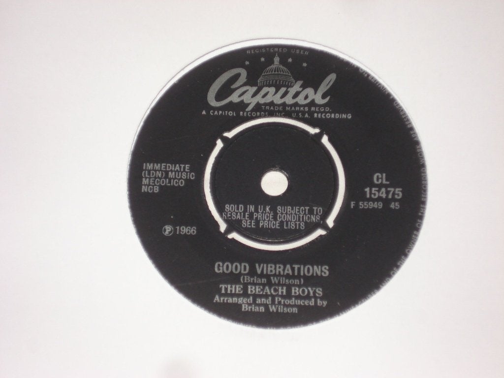 The Beach Boys   Good Vibrations     Orgineel, Originele persing, Ophalen of Verzenden, Zo goed als nieuw, Pop