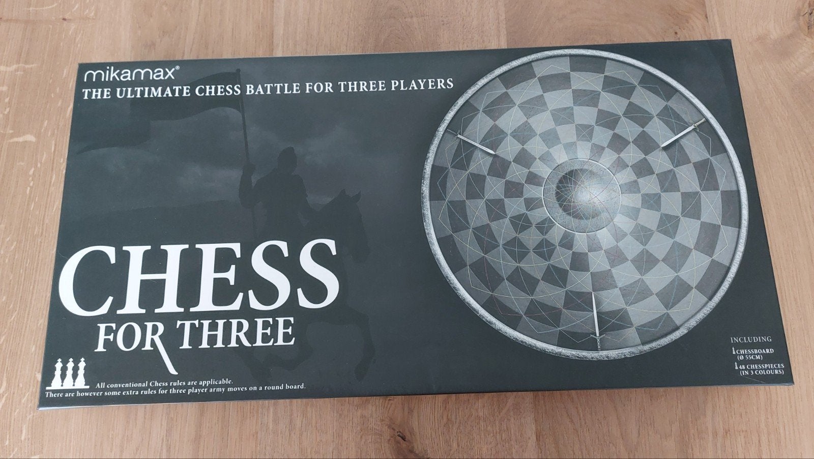 Bordspel Chess for Three (MikaMax) nieuw, Drie of vier spelers, Ophalen of Verzenden, Nieuw, Mikamax