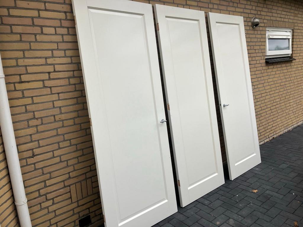 Enkele binnendeur stomp 231x88cm, Doe-het-zelf en Verbouw, Ophalen, Gebruikt, 80 tot 100 cm, 215 cm of meer