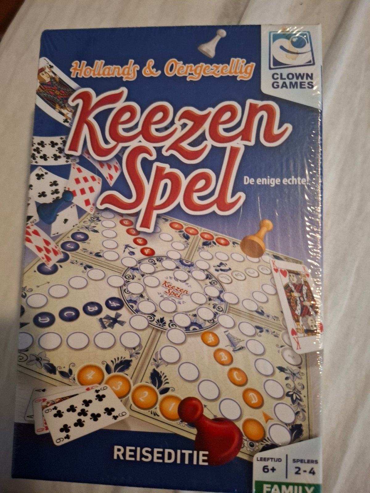 keezen spel reis editie, Hobby en Vrije tijd, Vijf spelers of meer, Ophalen of Verzenden, Nieuw