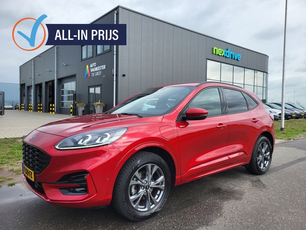 Ford Kuga 2.5 PHEV ST-Line Adap.cruise Camera Head-up Trekha, Auto's, 12 maanden, 14 kWh, Gebruikt, Euro 6