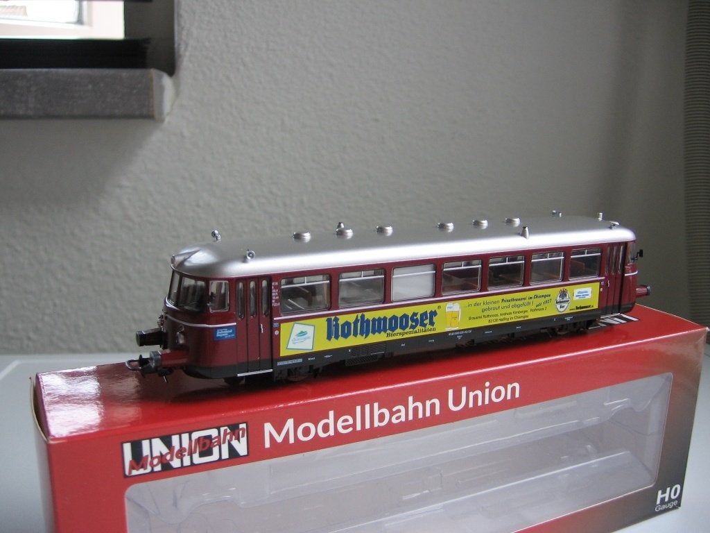 Union Modellbahn H0. Digitale DB Schienenbus 'Chiemgauer'., Overige merken, Nieuw, Ophalen of Verzenden, Gelijkstroom