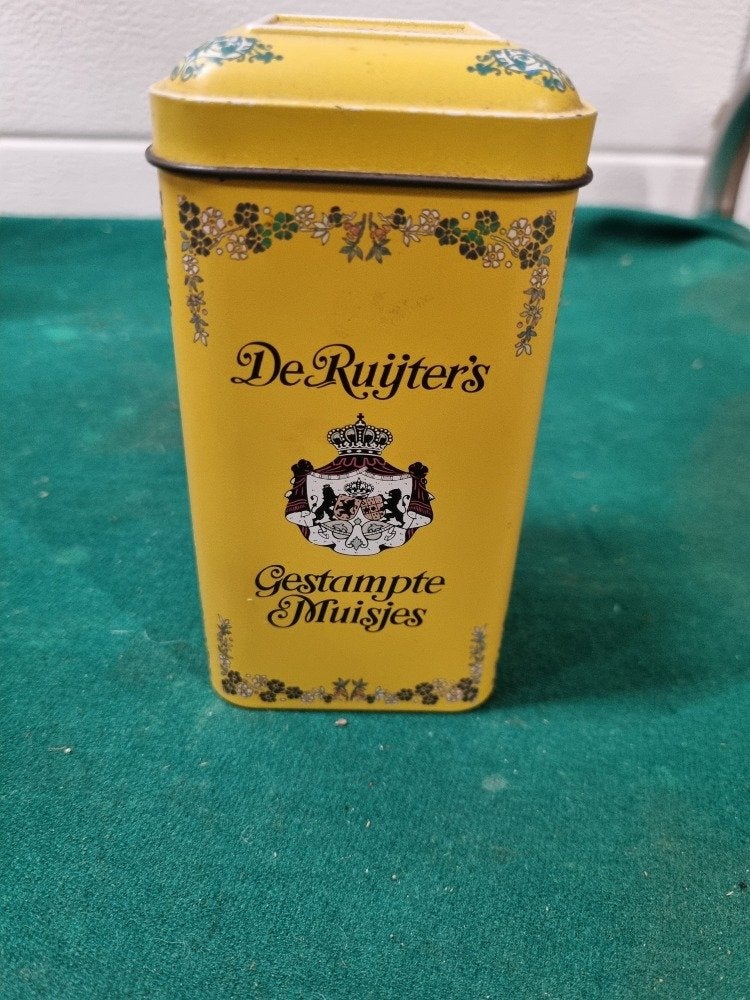 blik de ruijter's gestampte muisjes geel, Ophalen of Verzenden
