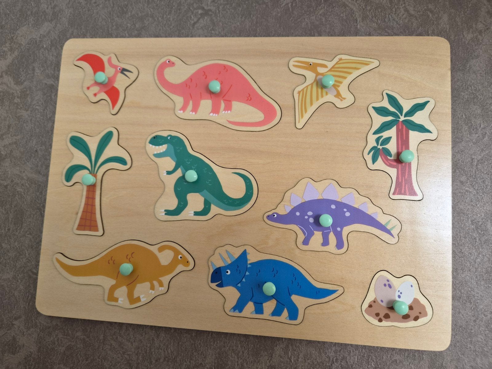 Dino houten puzzel - Leuk en leerzaam speelgoed, Ophalen