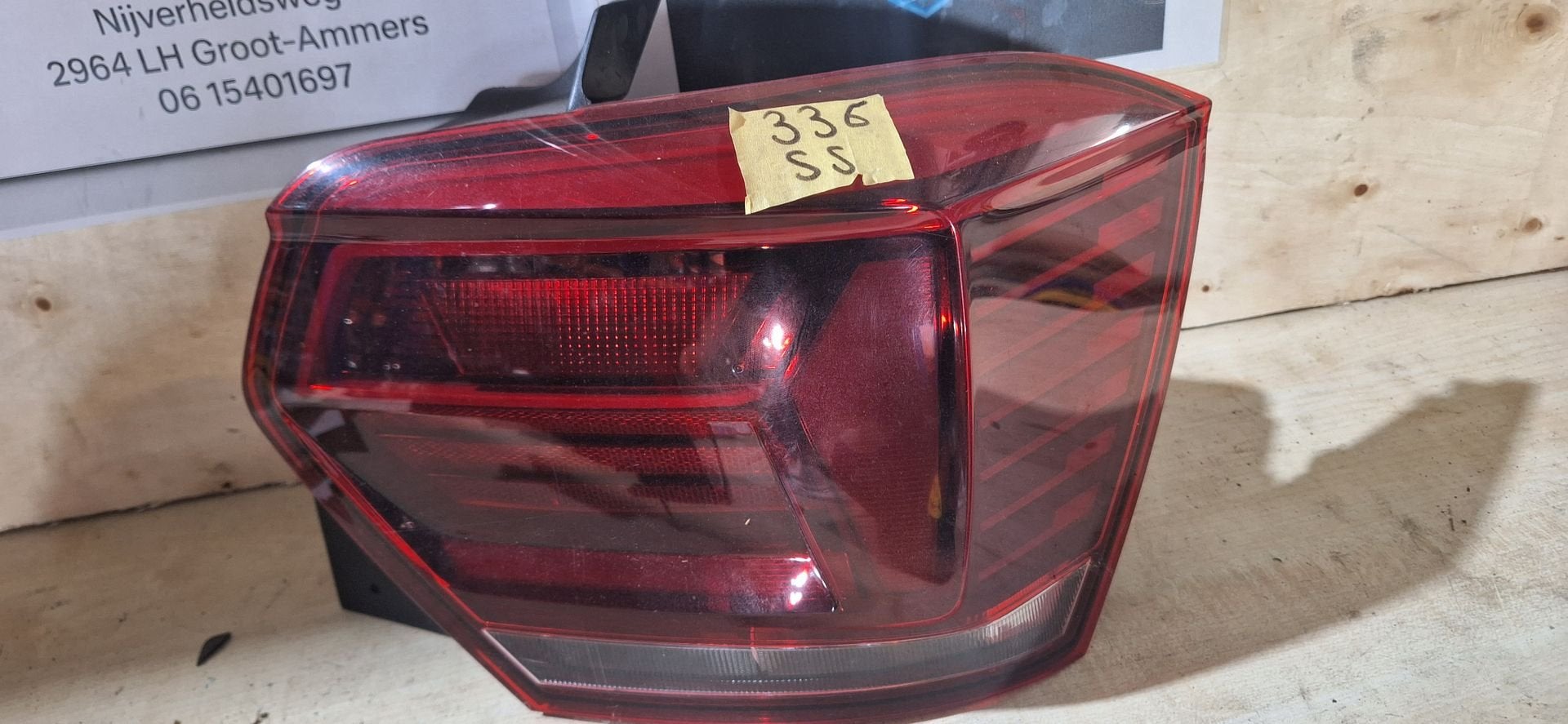 Origineel VW Polo AW / BZ Achterlicht Rechts OEM 2G0945096B, Gebruikt, -, -, Ophalen of Verzenden