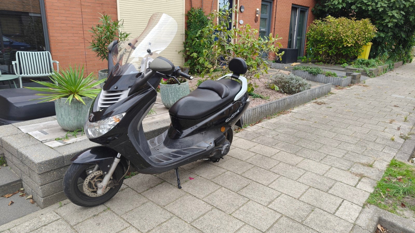 Peugeot Elystar Scooter - Zwart, Comfortabel, Ophalen, Gebruikt, Overige modellen, Maximaal 45 km/u