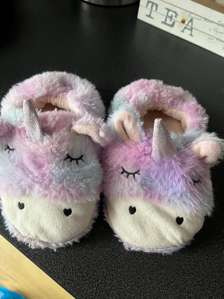 Unicorn sloffen maat 28/29, Ophalen, Slofjes, Gebruikt, Meisje