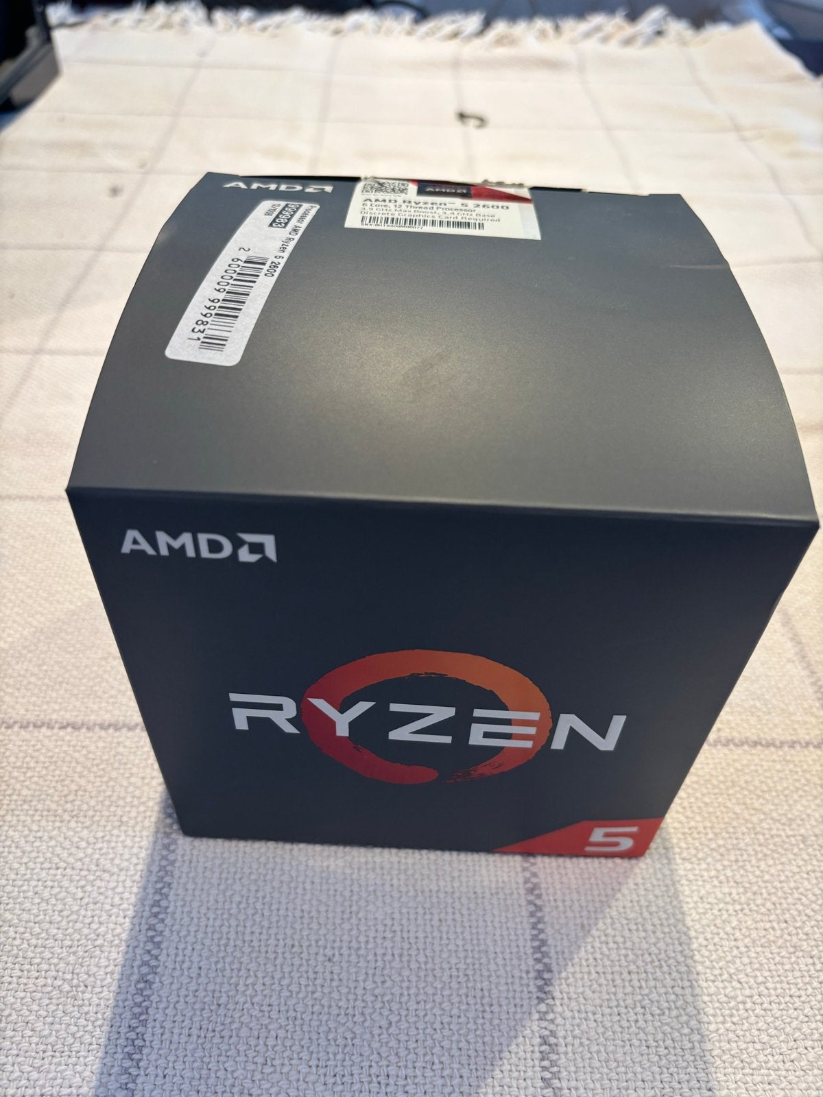 AMD Ryzen 5 2600 Processor - 6 Cores, 12 Threads, Computers en Software, Ophalen of Verzenden, Zo goed als nieuw, 6-core, 3 tot 4 Ghz