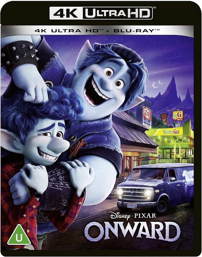 Onward 4K Ultra HD/UHD Blu-Ray UK (Geseald) Slip, Ophalen of Verzenden, Nieuw in verpakking, Tekenfilms en Animatie