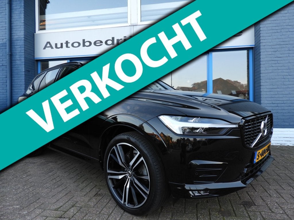 Volvo XC60 2.0 B4 Inscription R-design, Auto's, Gebruikt, 4 cilinders, 1969 cc, Zwart