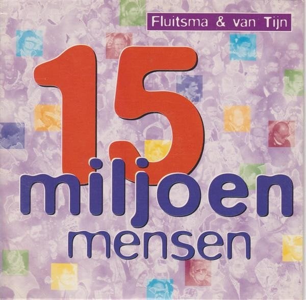 CD single Fluitsma & van Tijn – 15 Miljoen Mensen, Ophalen of Verzenden, Gebruikt, Nederlandstalig