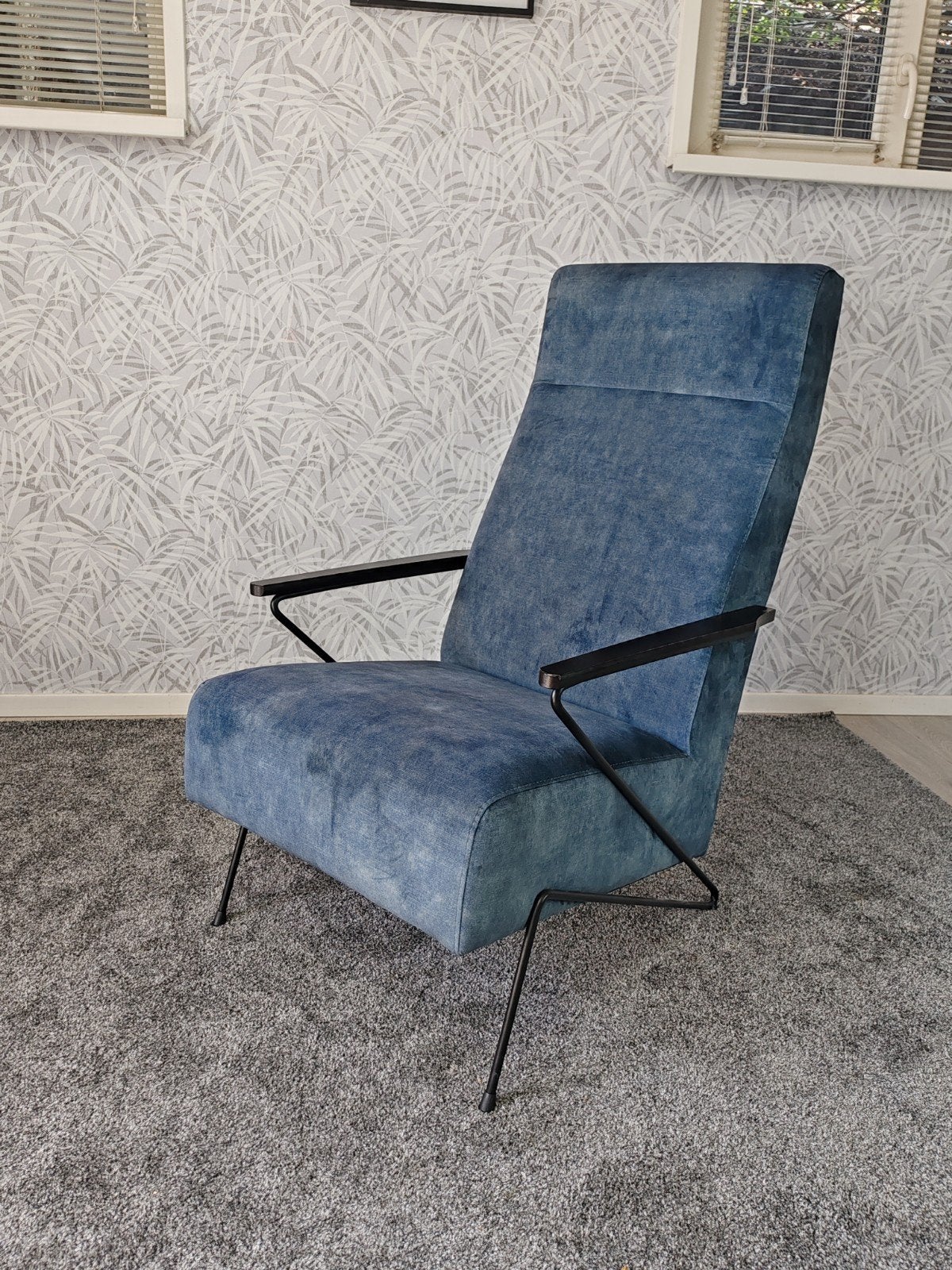 Keurige leuke design fauteuil in zeer goede staat, 75 tot 100 cm, Ophalen of Verzenden, Zo goed als nieuw, Nvt