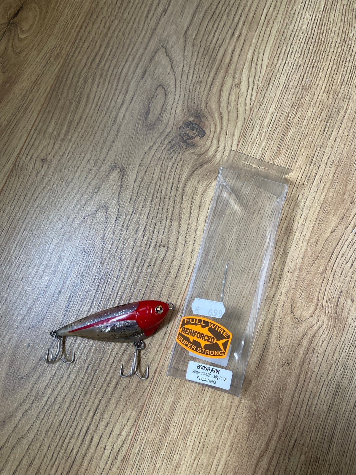 Bonga Jerk Kunstaas - 95mm/30g - Full Wire Reinforced, Ophalen of Verzenden, Nieuw, Kunstaas
