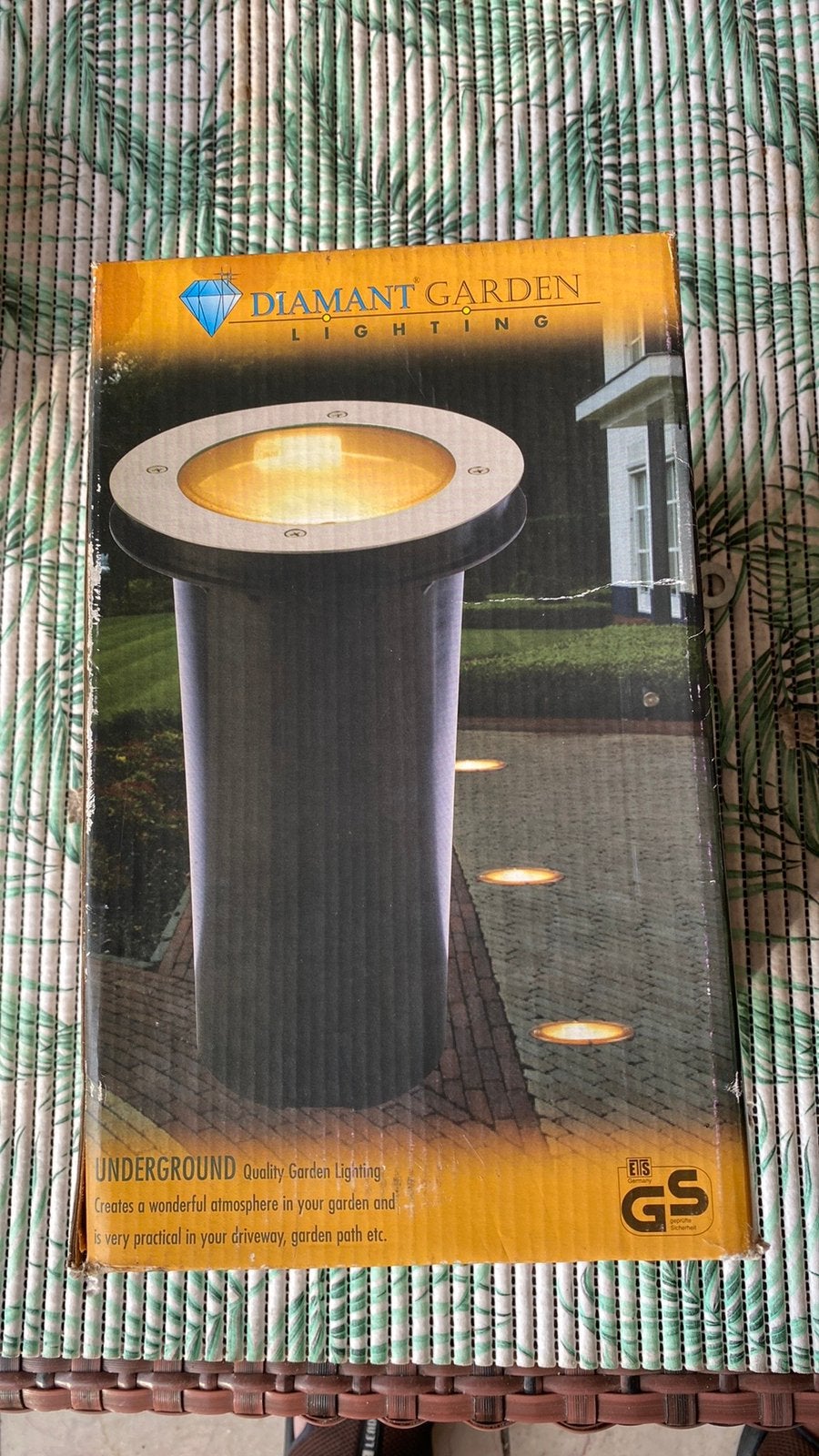 Tuin grond lamp, Tuin en Terras, Buitenverlichting, Ophalen, Zo goed als nieuw, Netvoeding, Minder dan 50 watt
